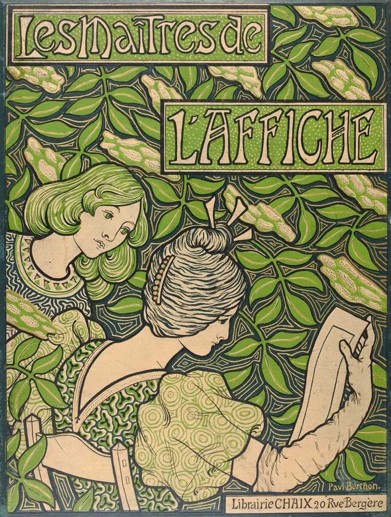 Maitres De Laffiche 3 Wall Art by Paul Berthon - High-Resolution Digital Print