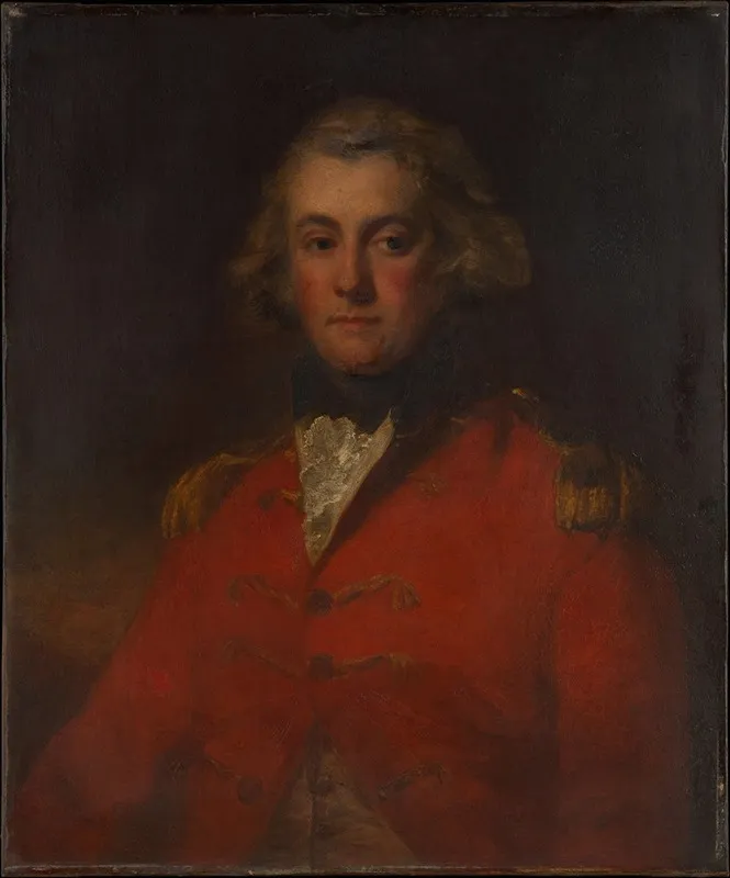 Major Thomas Pechell 1753 1826 Wall Art by John Hoppner - High-Resolution Digital Print