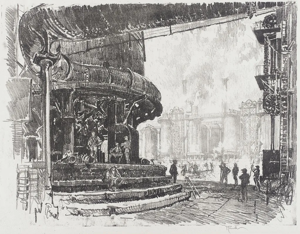 Making Pig Iron The Base Of The Blast Furnaces