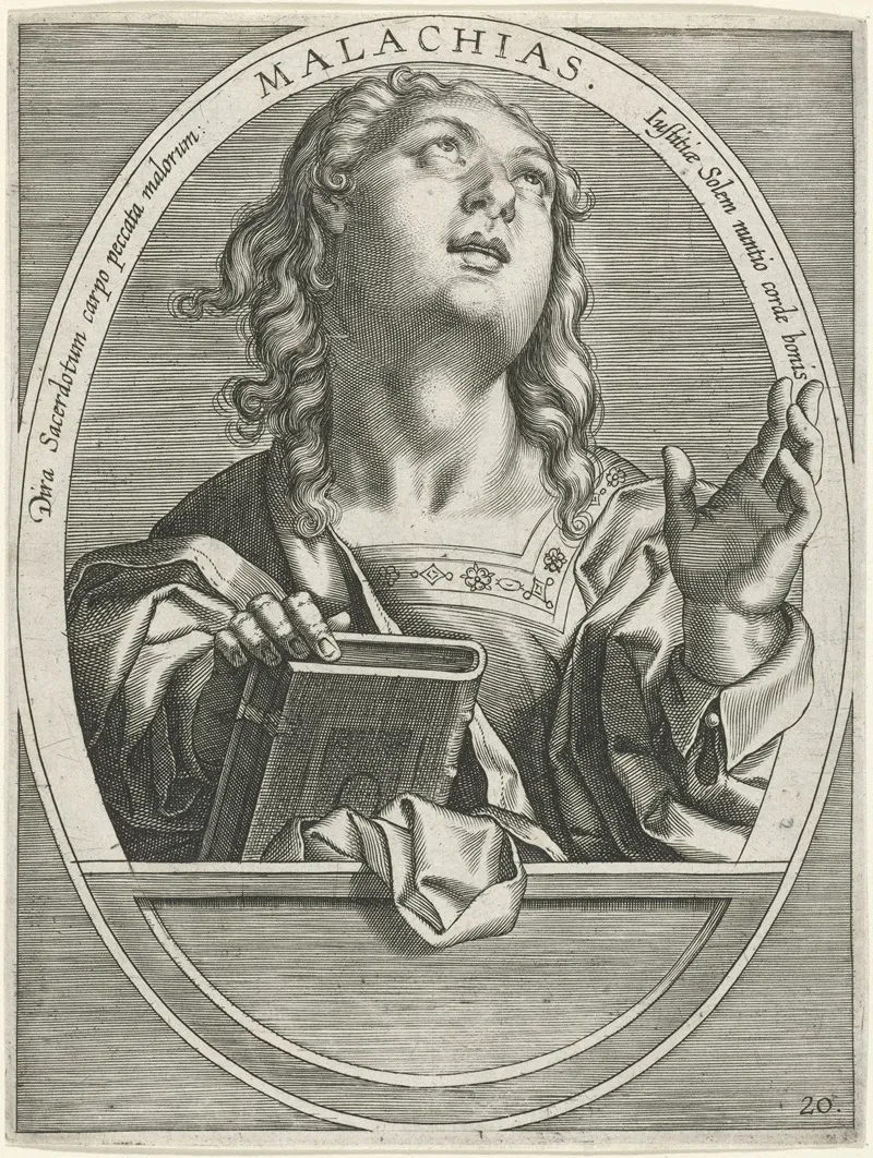 Malachi Wall Art by Stradanus - High-Resolution Digital Print