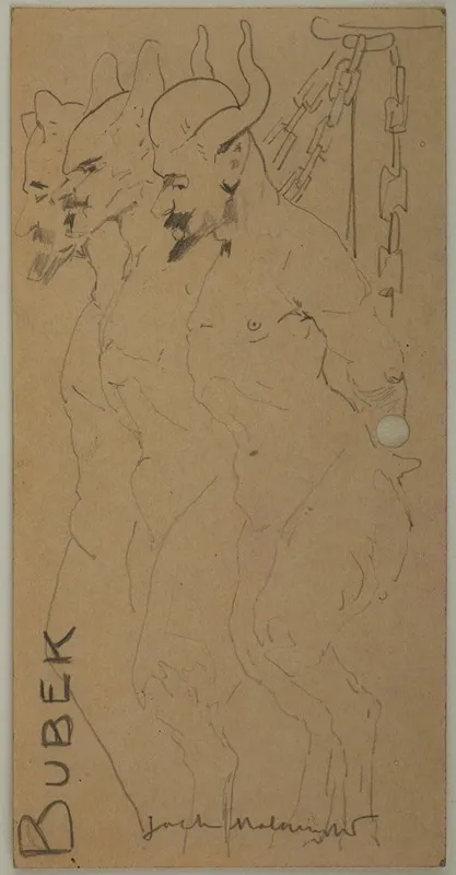 Malczewski Wyczolkowski And Axentowicz As Fauns