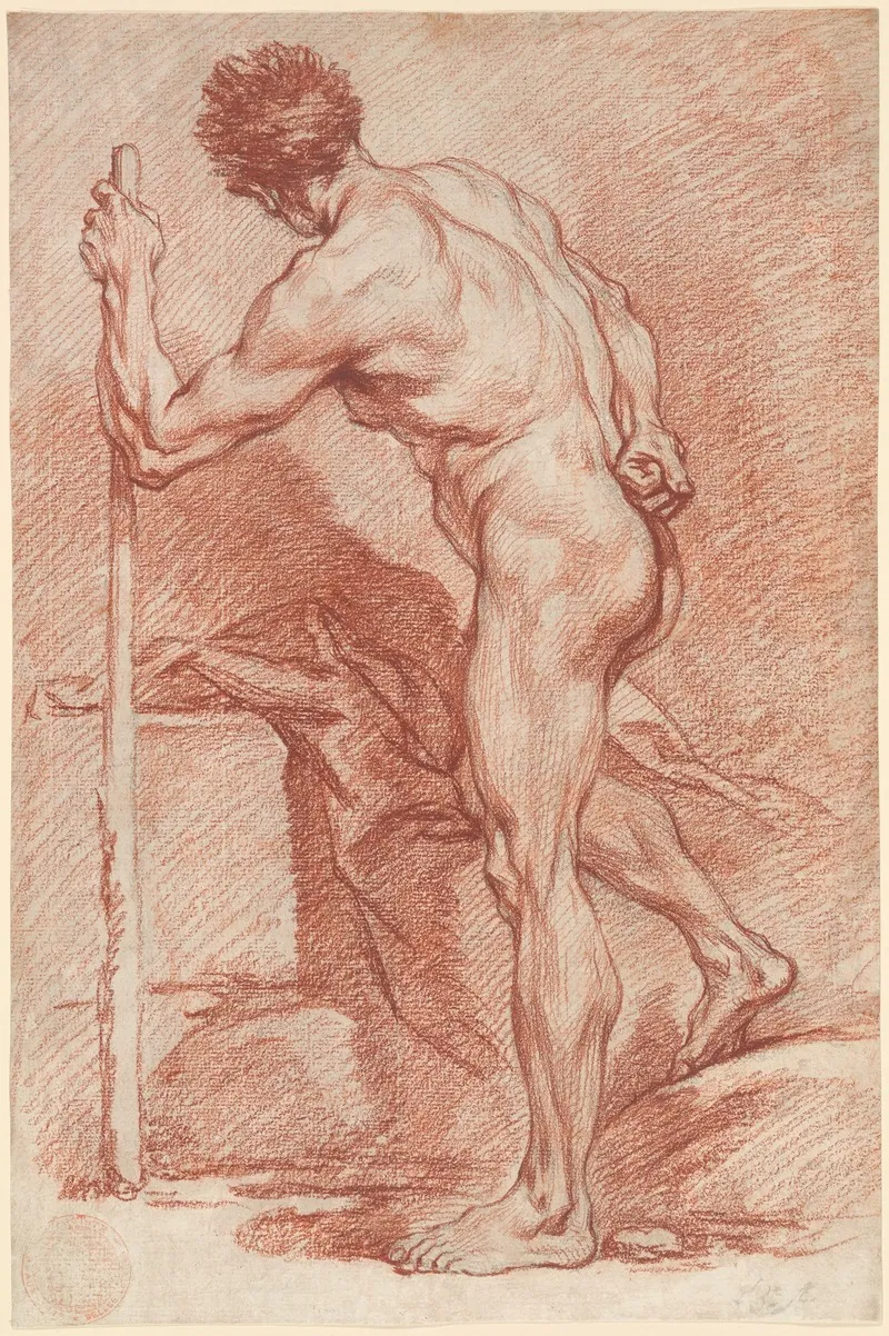 Male Nude 28 Wall Art by François Boucher - High-Resolution Digital Print