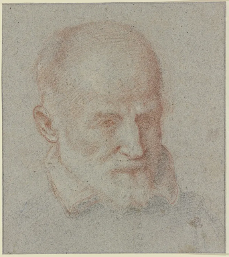 Male Portrait 19 Wall Art by Cristofano Allori - High-Resolution Digital Print