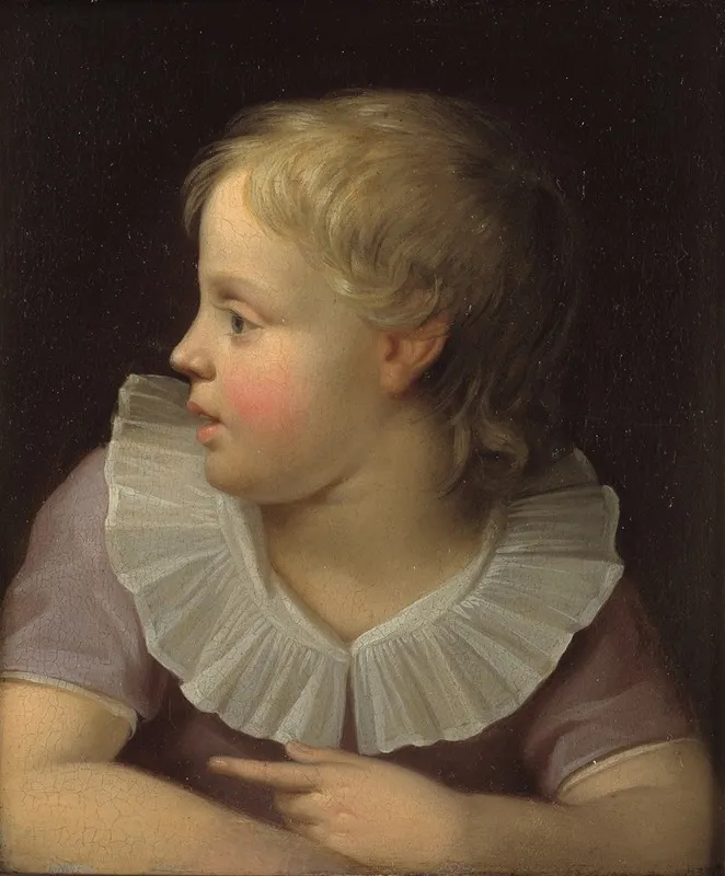 Maleren Jens Juels Son Jens Wall Art by Christoffer Wilhelm Eckersberg - High-Resolution Digital Print
