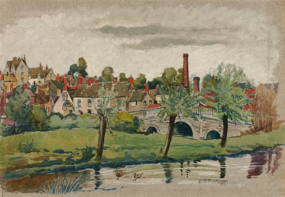 Malmesbury Wall Art by Esther Blaikie MacKinnon - High-Resolution Digital Print