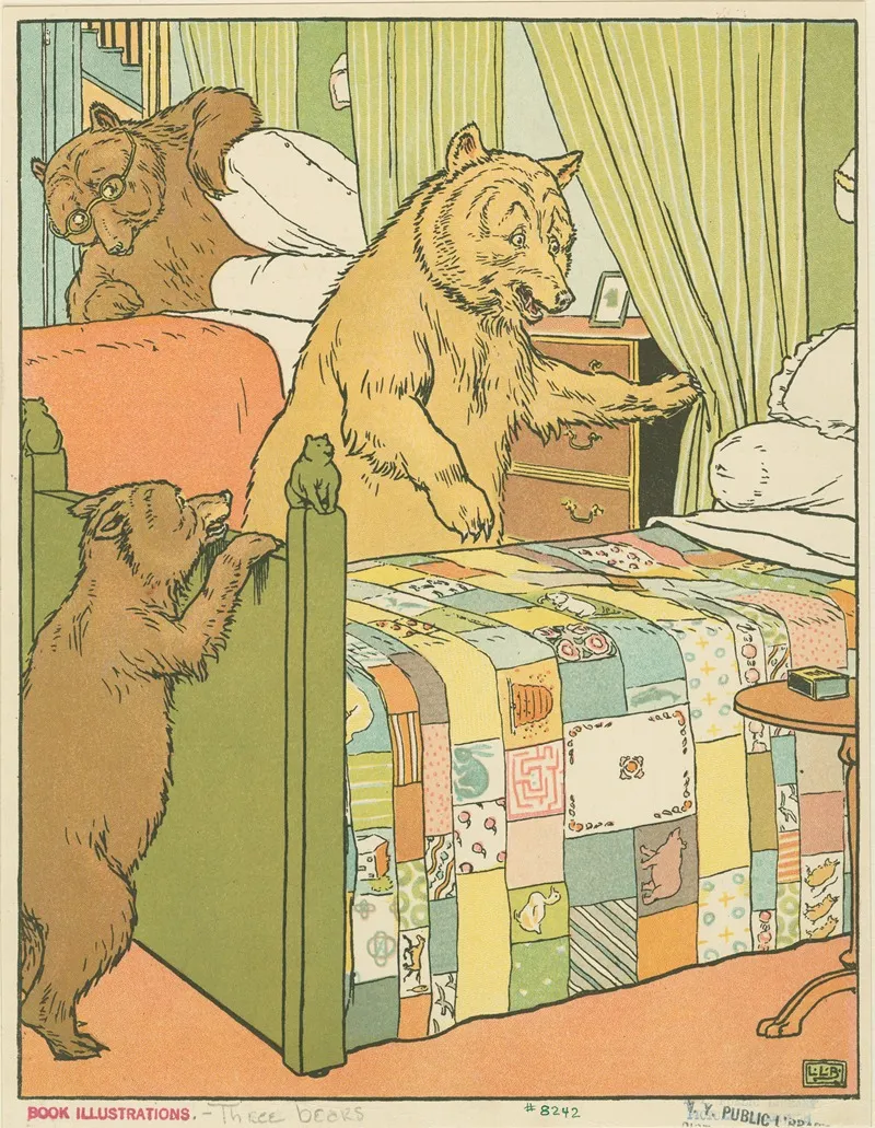 Mamma Bear Checks The Beds