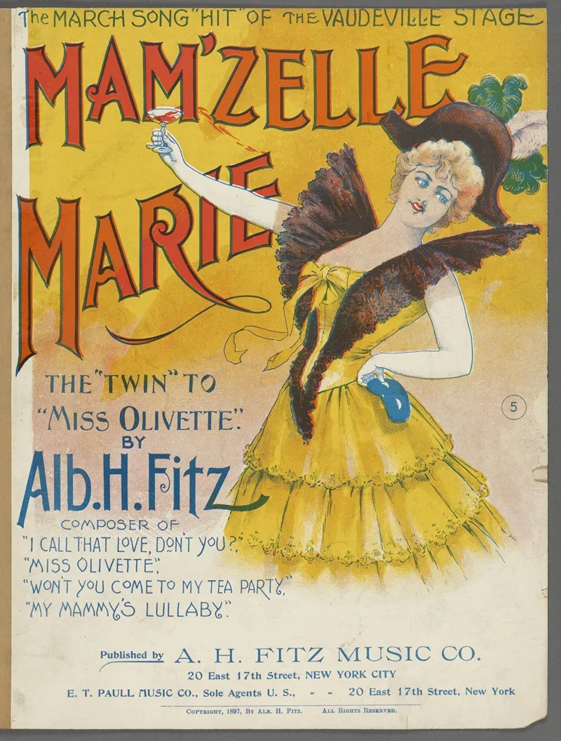 Mamzelle Marie Wall Art by Anonymous - High-Resolution Digital Print