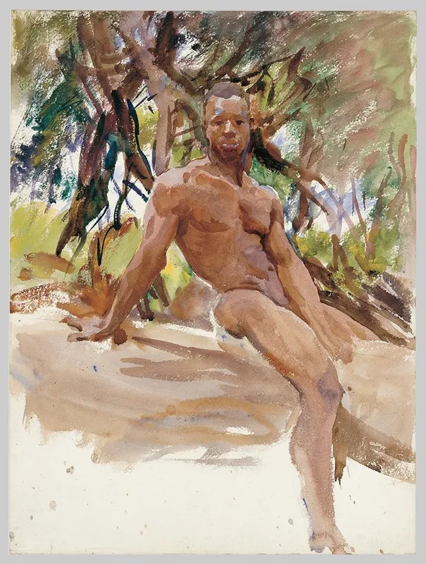 Man And Trees Florida