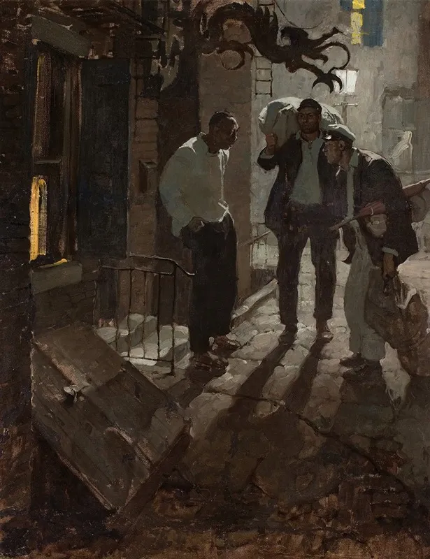 Man At The Crossroad