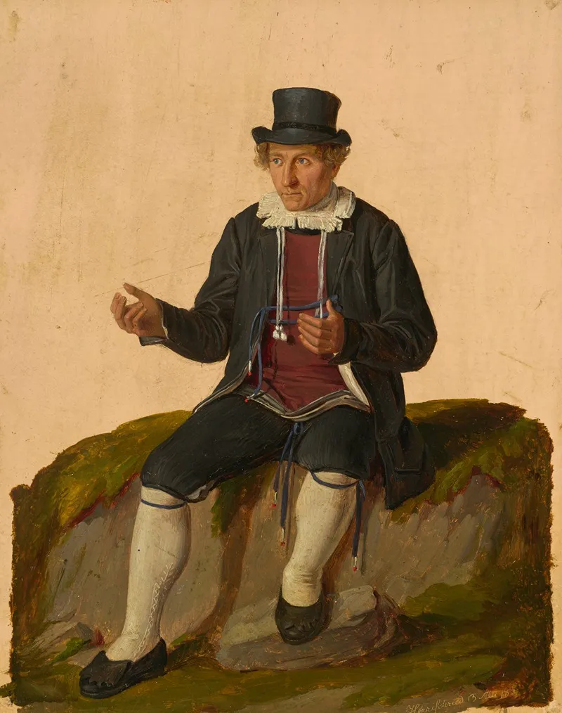 Man From Hauenstein Wall Art by Louis Coblitz - High-Resolution Digital Print