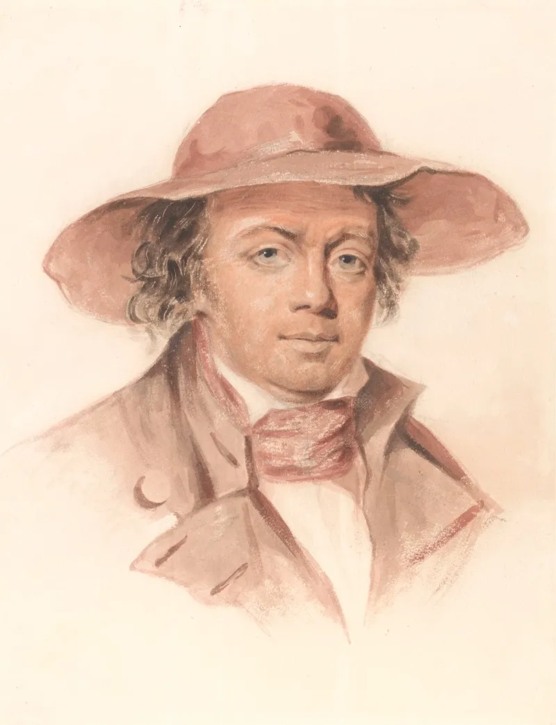 Man In A Brimmed Hat