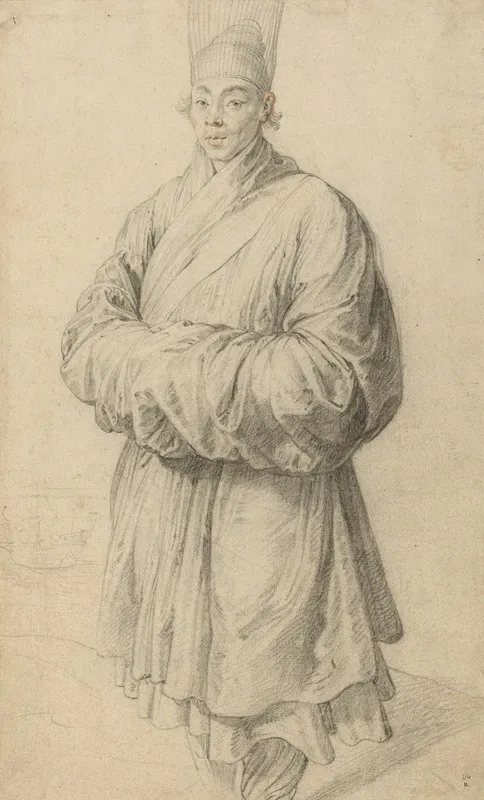 Man In Korean Costume Wall Art by Peter Paul Rubens - High-Resolution Digital Print