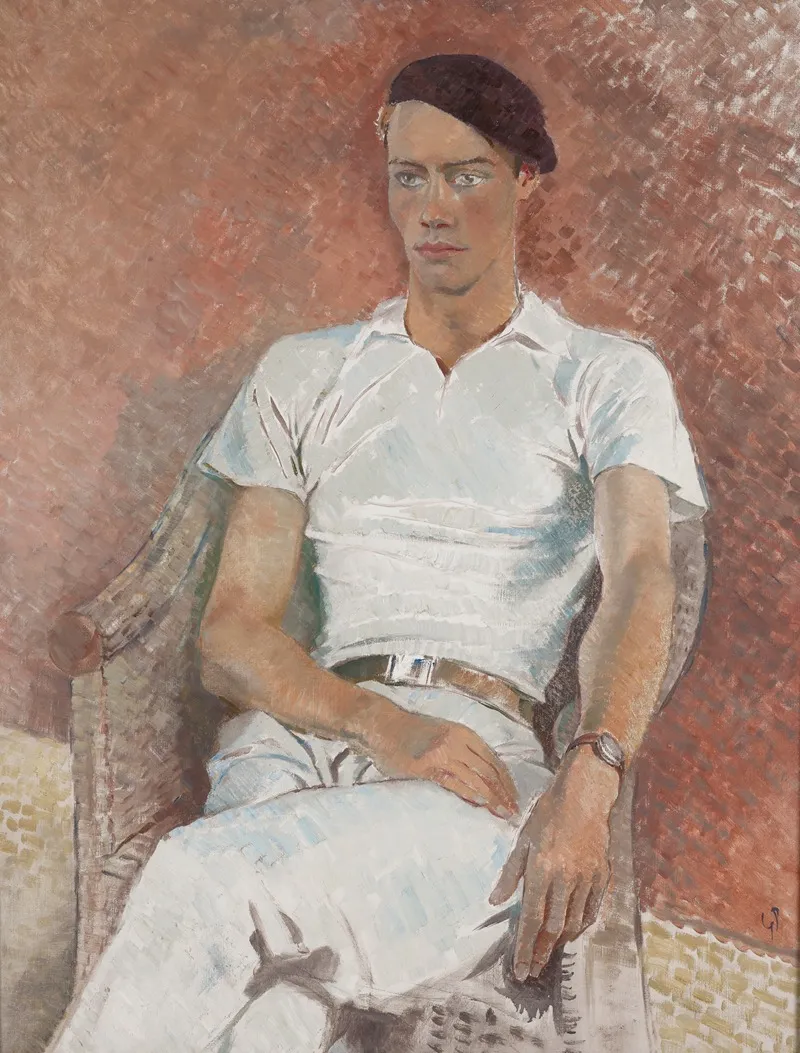 Man In White Wall Art by Glyn Warren Philpot - High-Resolution Digital Print
