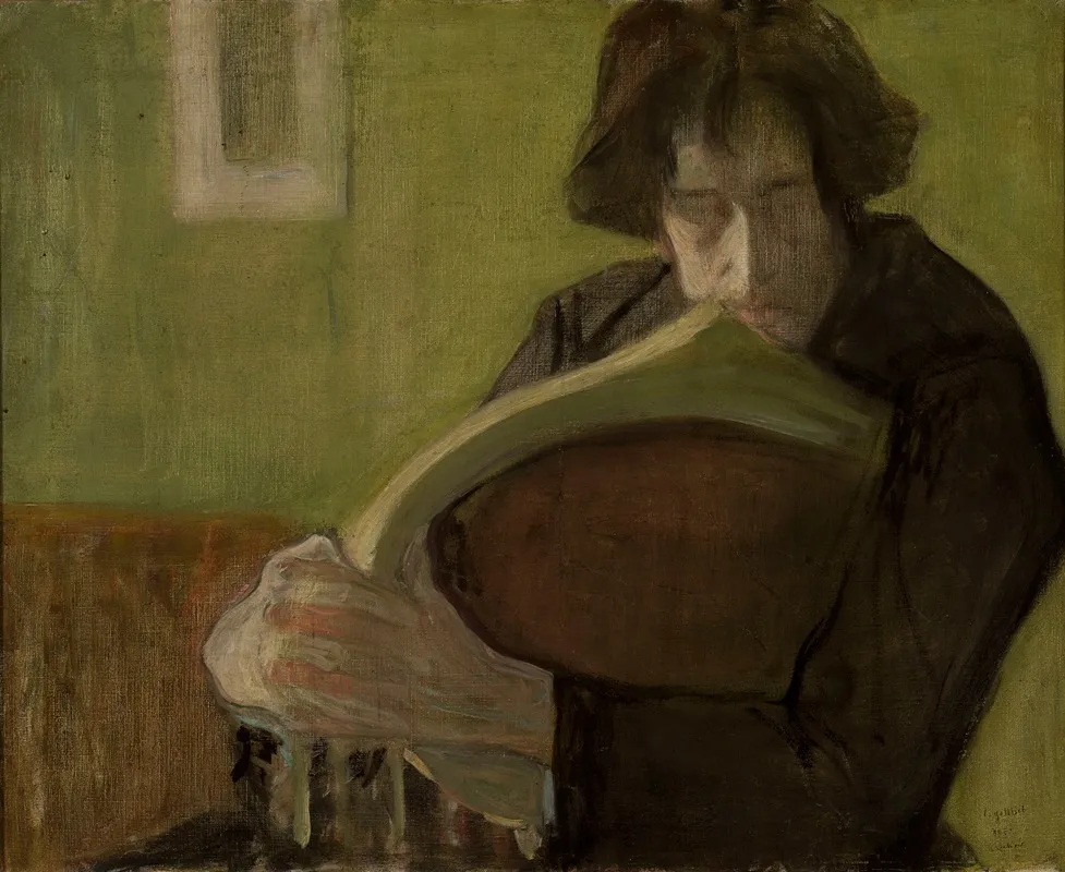 Man Sitting In A Chair Portrait Of Mieczyslaw Jakimowicz
