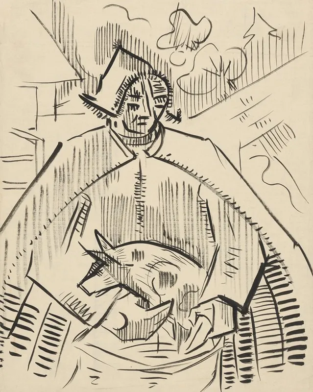 Man With A Pig