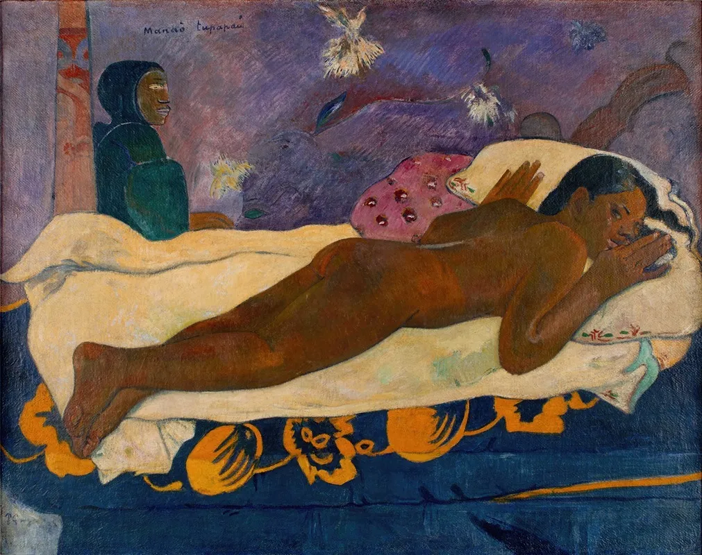 Manao Tupapau Wall Art by Paul Gauguin - High-Resolution Digital Print