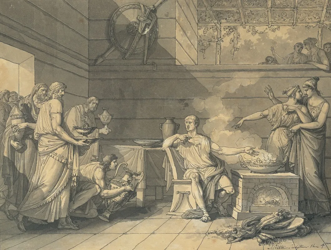 Manius Curius Dentatus Refusing The Presents Of The Samnite Ambassadors