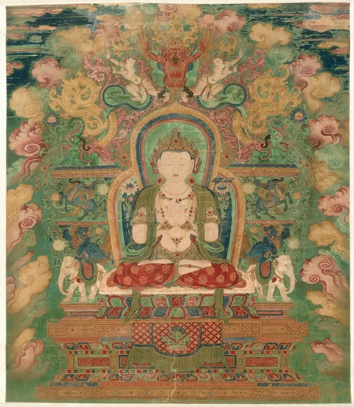 Manjushri Wall Art by China, Ming dynasty - High-Resolution Digital Print
