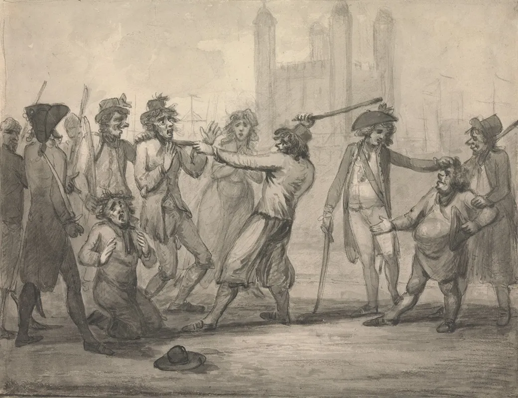 Manning The Navy Wall Art by Samuel Collings - High-Resolution Digital Print