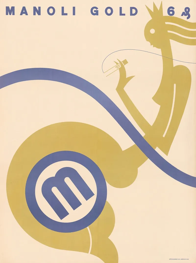 Manoli Gold 6 ₰ Wall Art by Wilhelm Deffke - High-Resolution Digital Print