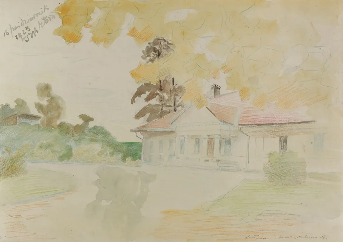 Manor House In Luslawice