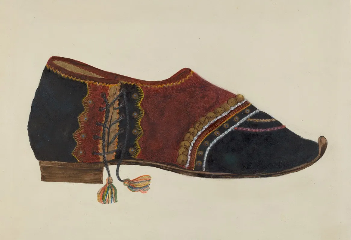 Mans Dancing Shoe