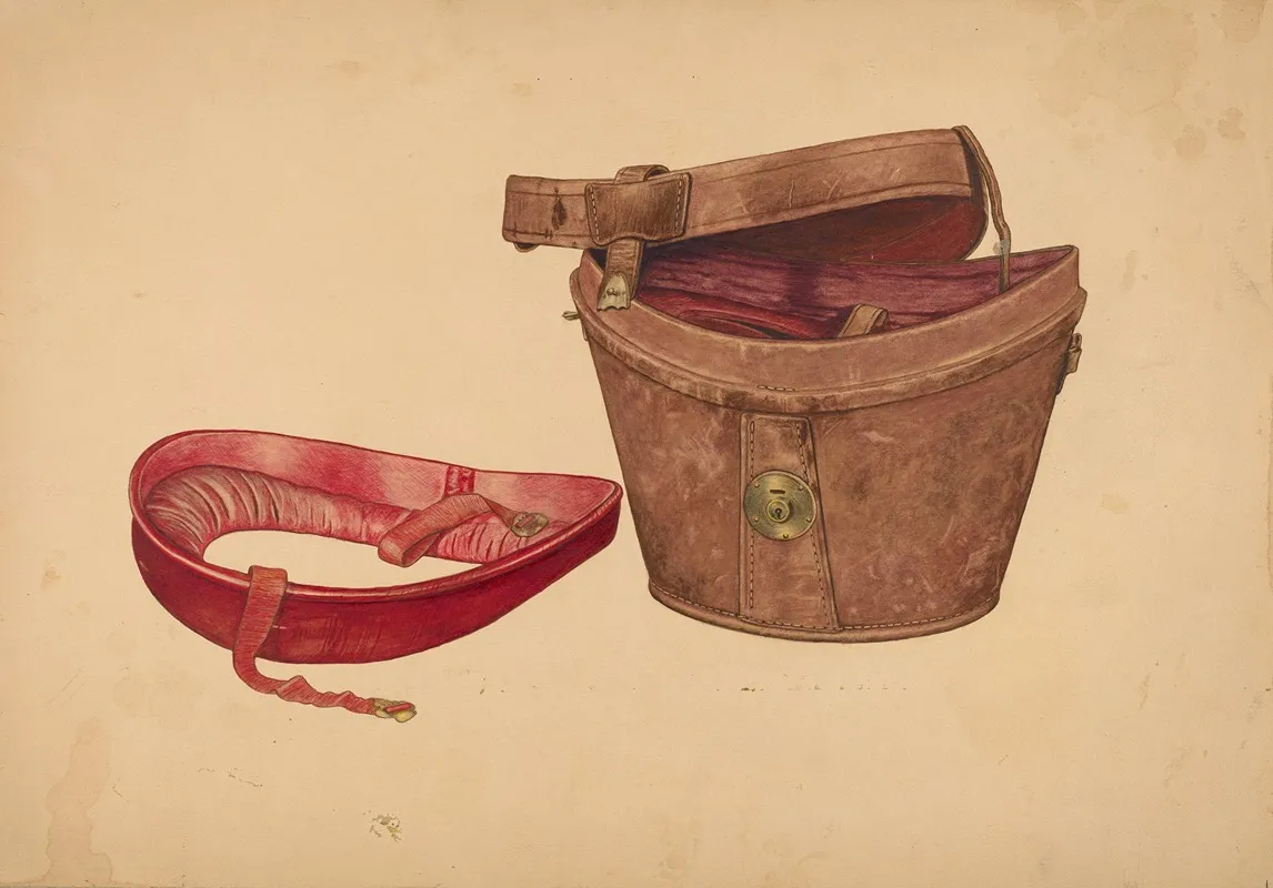 Mans Hat Box