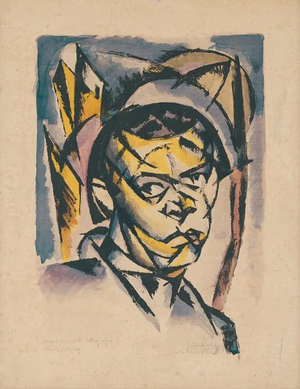 Mans Head 2