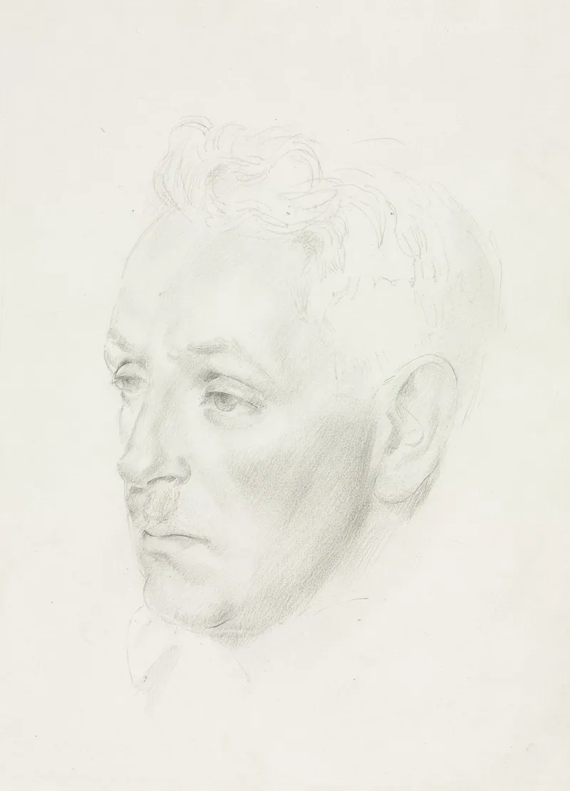 Mans Head 9