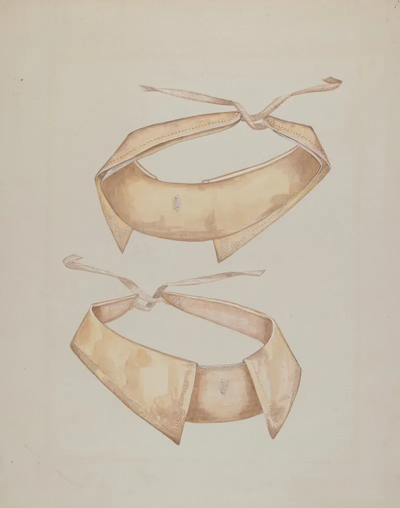 Mans Linen Collar
