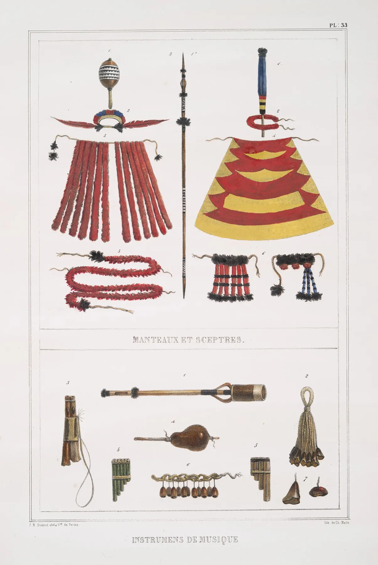Manteaux Et Sceptres Instruments De Musique