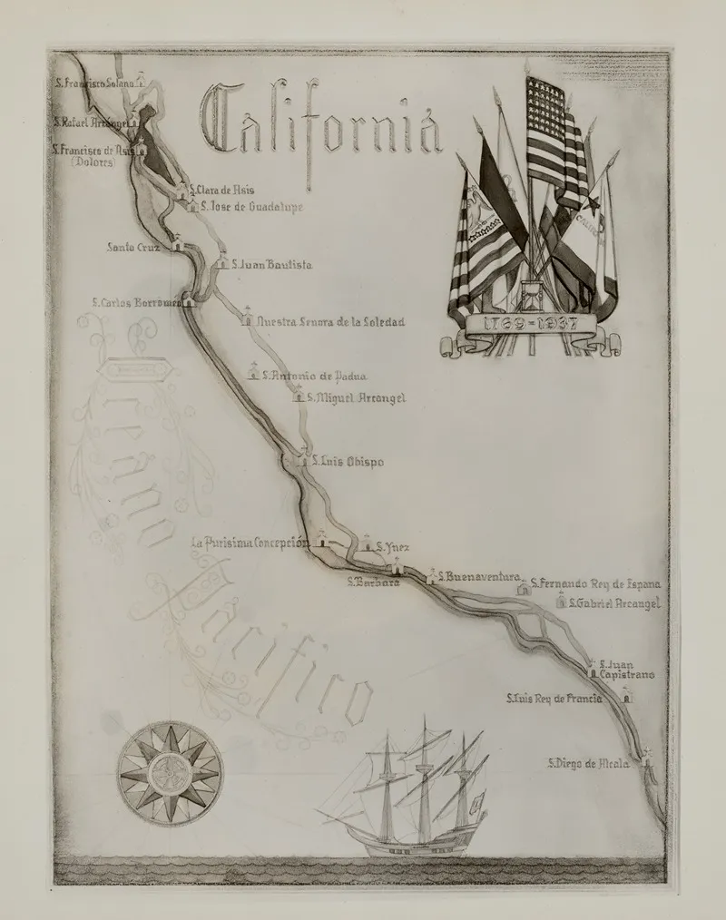 Map 4 Wall Art by Norman Kamps - High-Resolution Digital Print