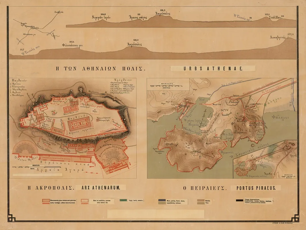 Map Of Athens