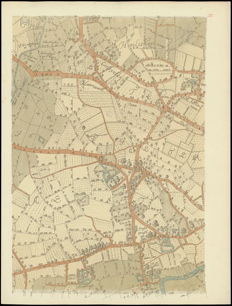 Maps Of Ghent Drawn In 1619 By Surveyor Jacq Horenbault Pl 13