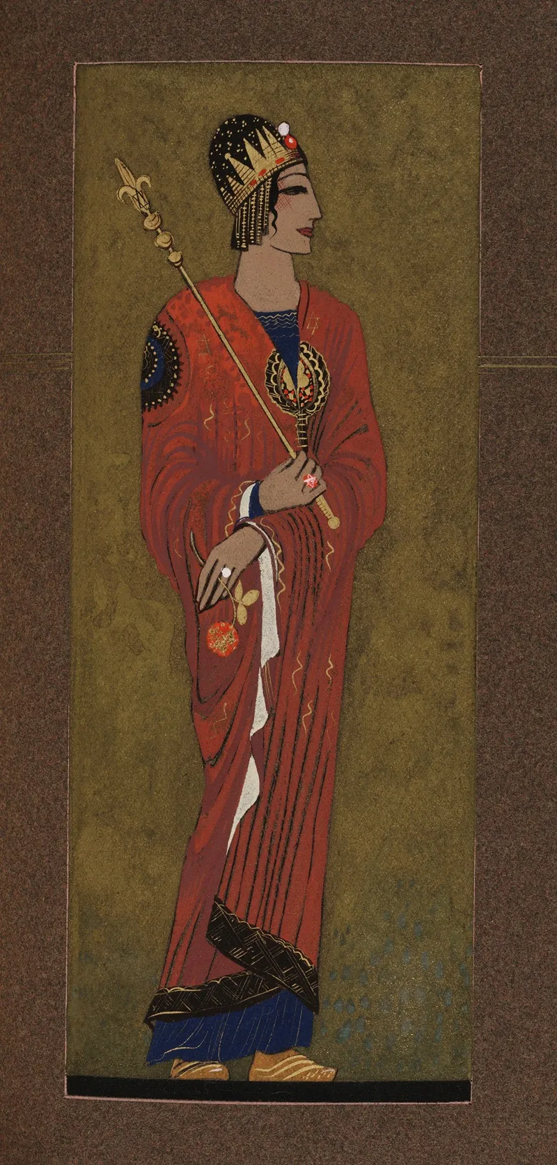Maquette With A Depiction Of King Solomon