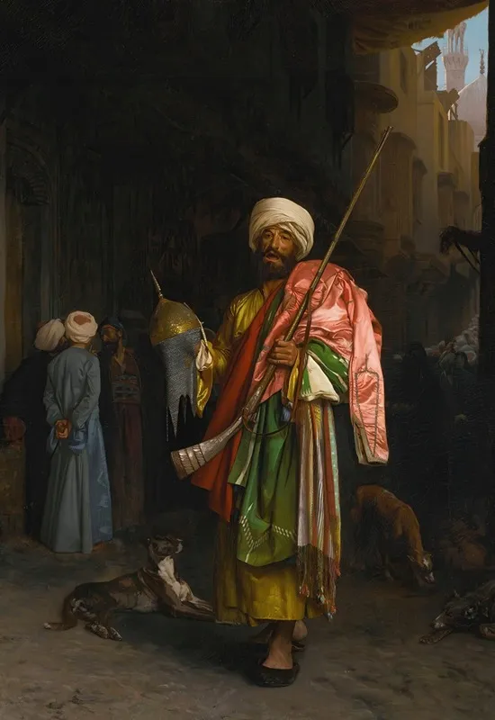 Marchand Ambulant Au Caire