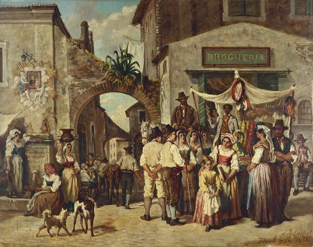 Marchands Ambulants A Tivoli