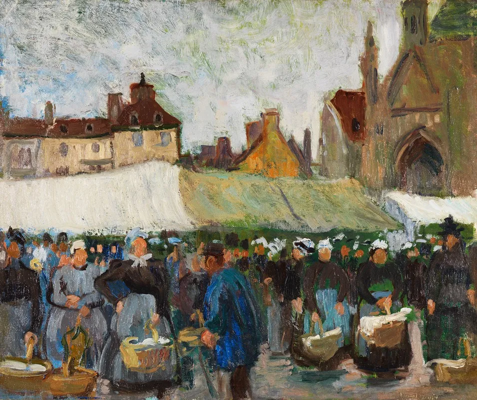 Marche A Falaise Markt In Falaise