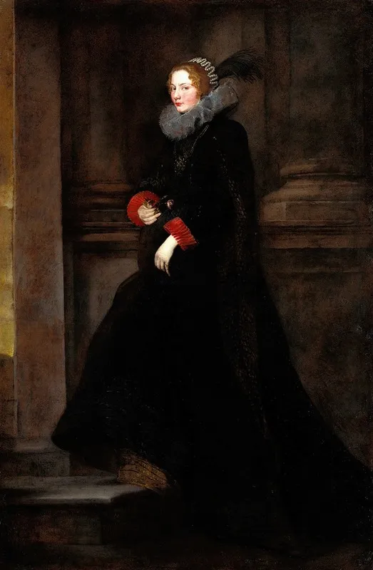 Marchesa Geronima Spinola Wall Art by Anthony van Dyck - High-Resolution Digital Print