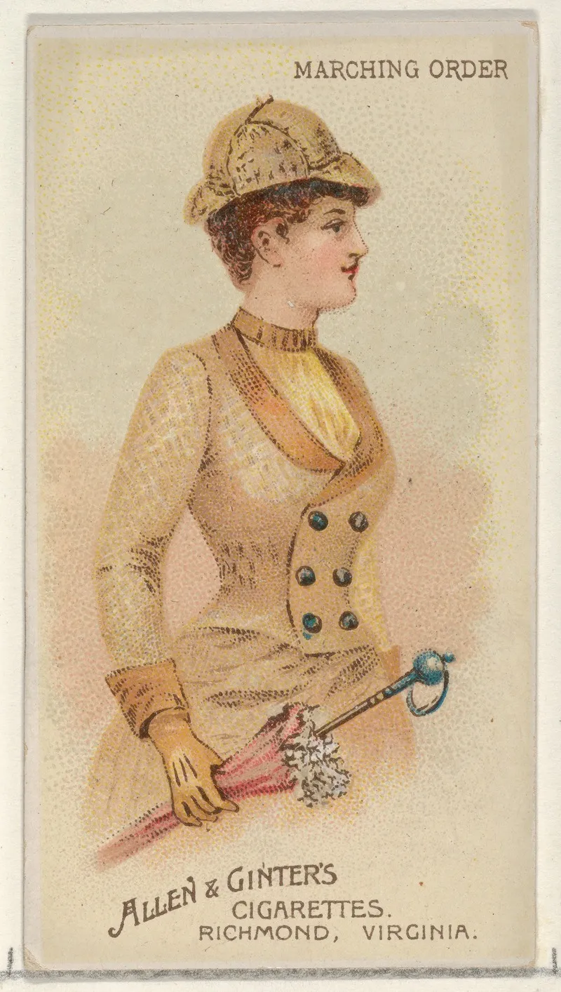 Marching Order Wall Art by Allen &amp; Ginter - High-Resolution Digital Print