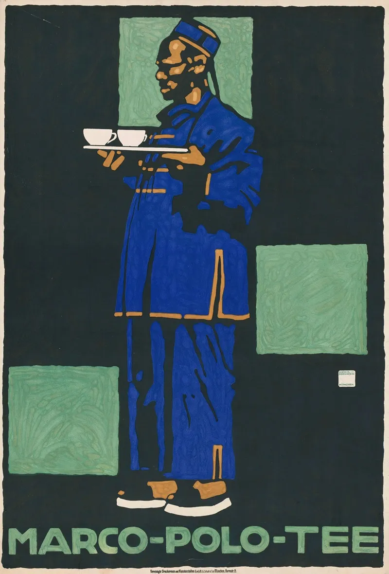 Marco Polo Tee Wall Art by Ludwig Hohlwein - High-Resolution Digital Print