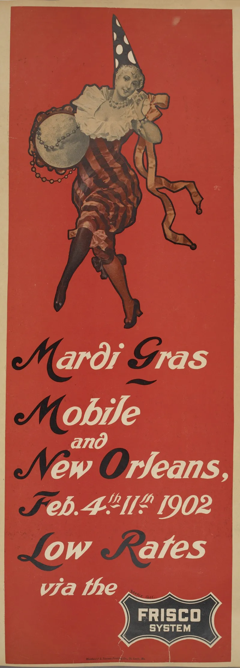 Mardi Gras Mobile And New Orleans Wall Art by Anonymous - High-Resolution Digital Print