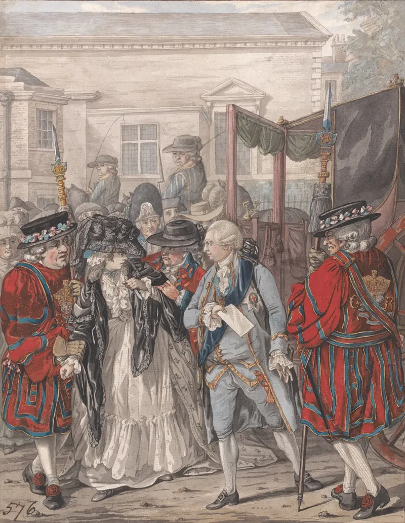 Margaret Nicholson Attempting To Assassinate His Majesty George Iii At The Garden Entrance Of St Jamess Palace 2nd August 1786