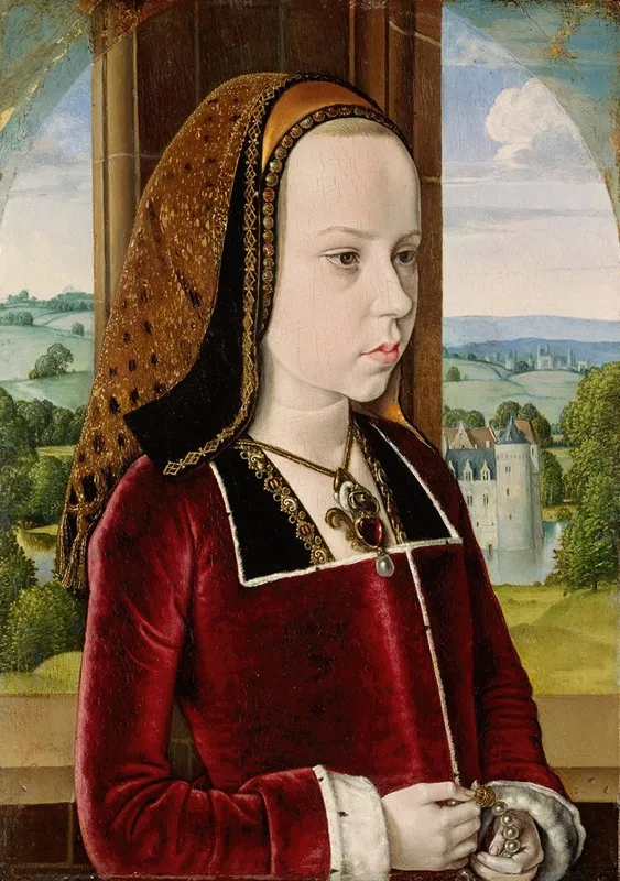 Margaret Of Austria Wall Art by Jean Hey - High-Resolution Digital Print