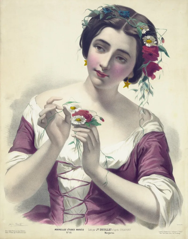 Margarita Wall Art by Joséphine Ducollet - High-Resolution Digital Print