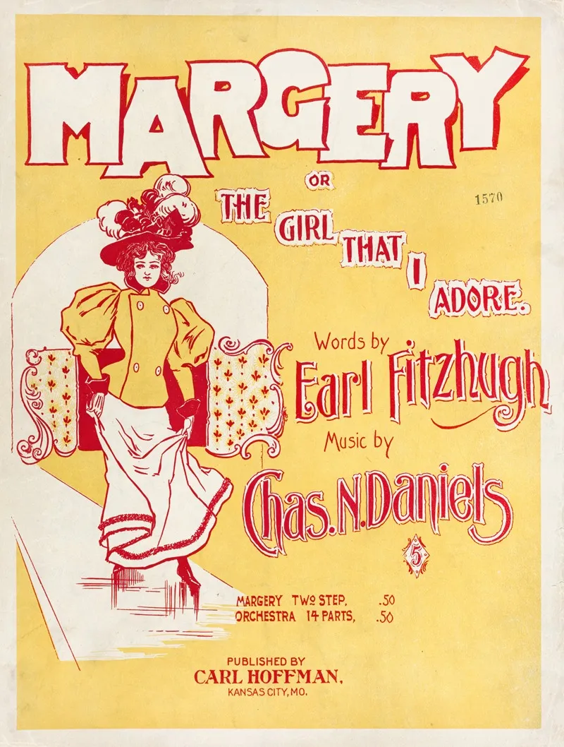 Margery Or The Girl That I Adore Wall Art by Anonymous - High-Resolution Digital Print