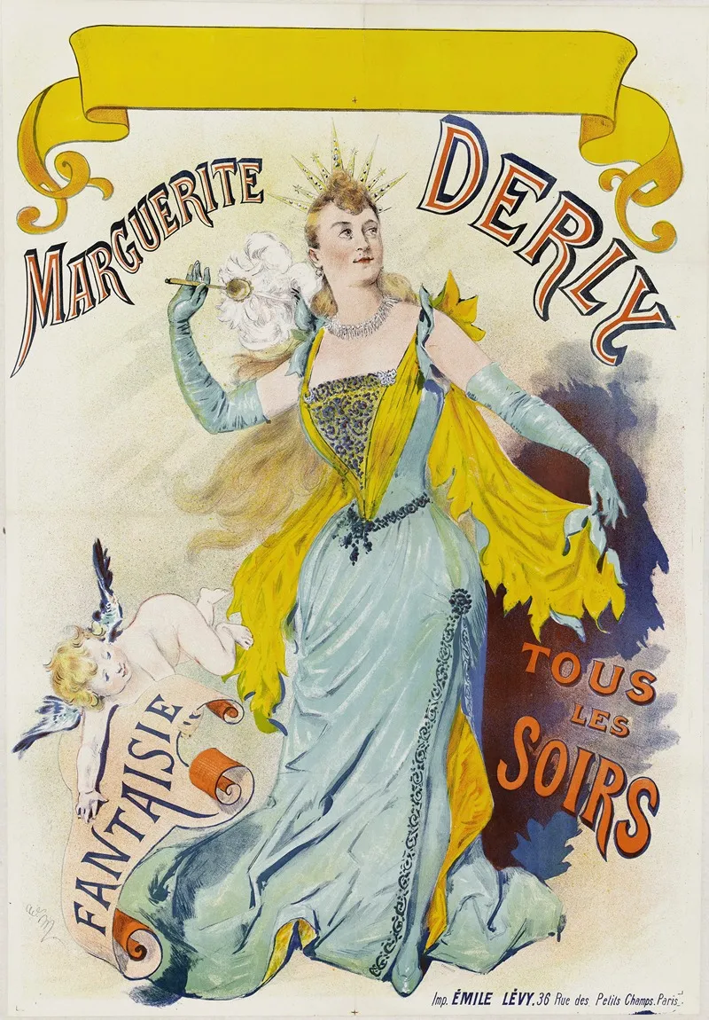 Marguerite Derly Wall Art by Anonymous - High-Resolution Digital Print