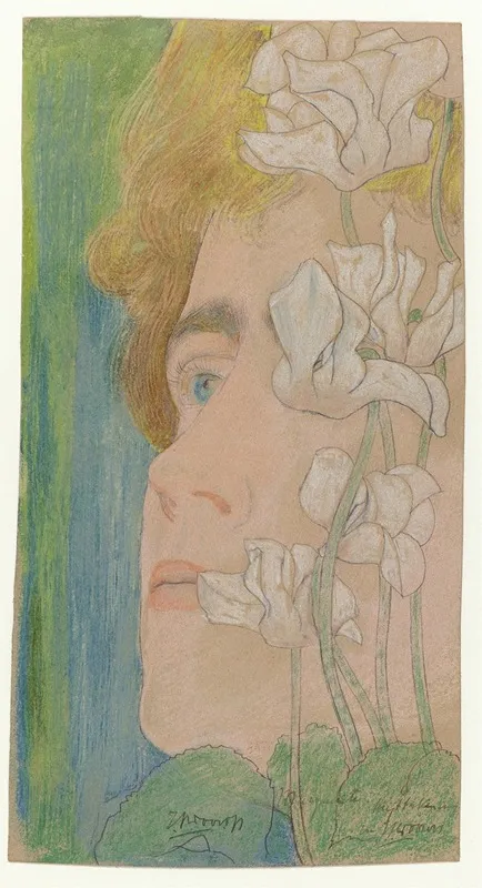 Marguerite Wall Art by Jan Toorop - High-Resolution Digital Print