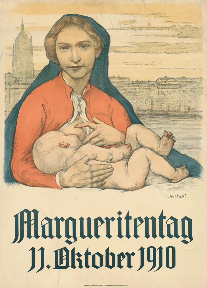 Margueritentag 11 Oktober 1910 Wall Art by Heinz Wetzel - High-Resolution Digital Print