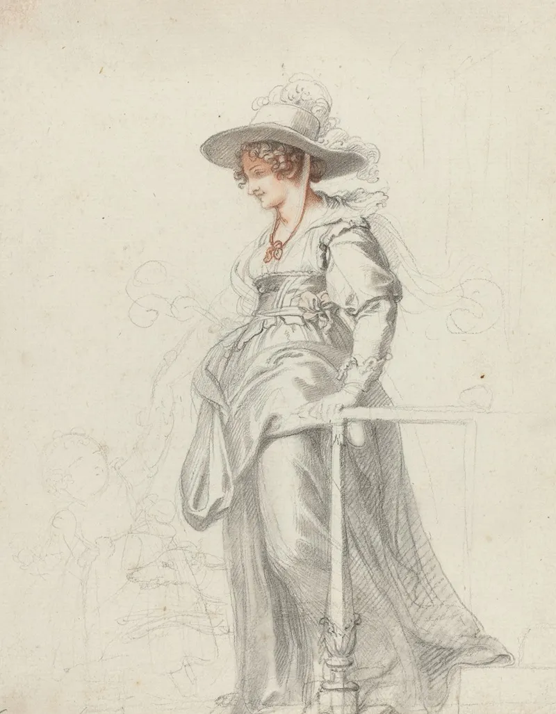 Maria Cosway With Her Daughter Louisa
